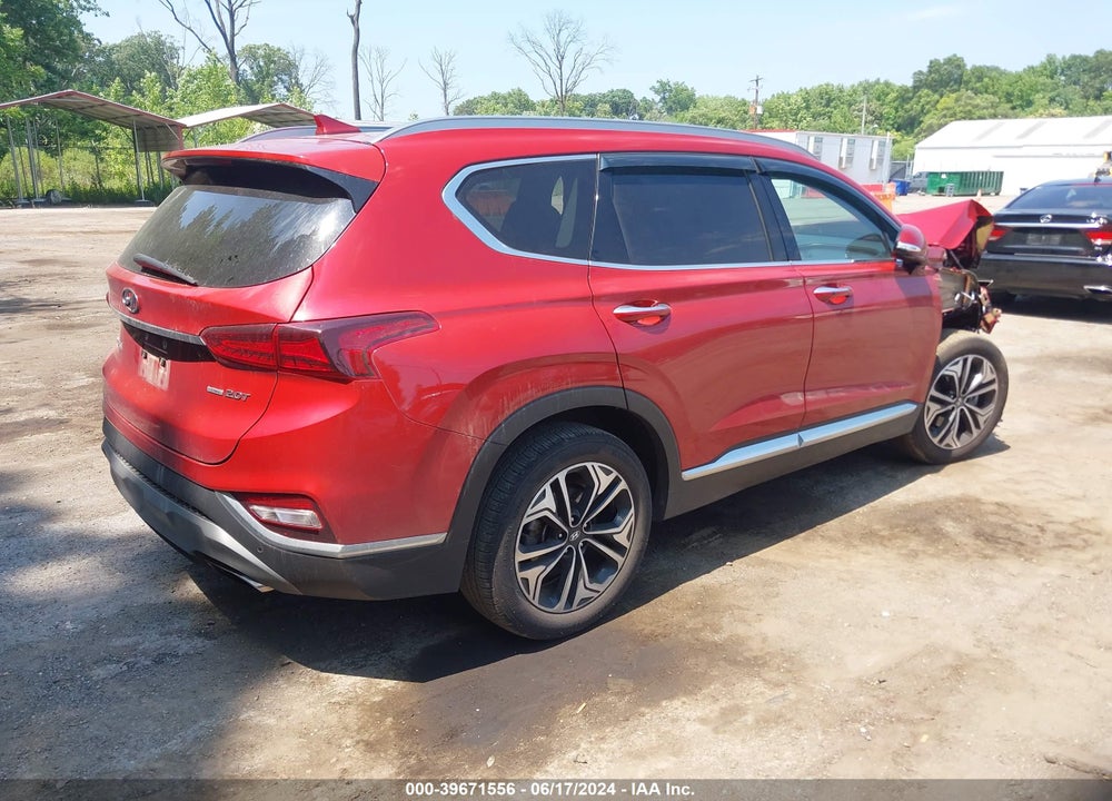 2019 HYUNDAI SANTA FE LIMITED 2.0T VIN: 5NMS5CAA3KH067391