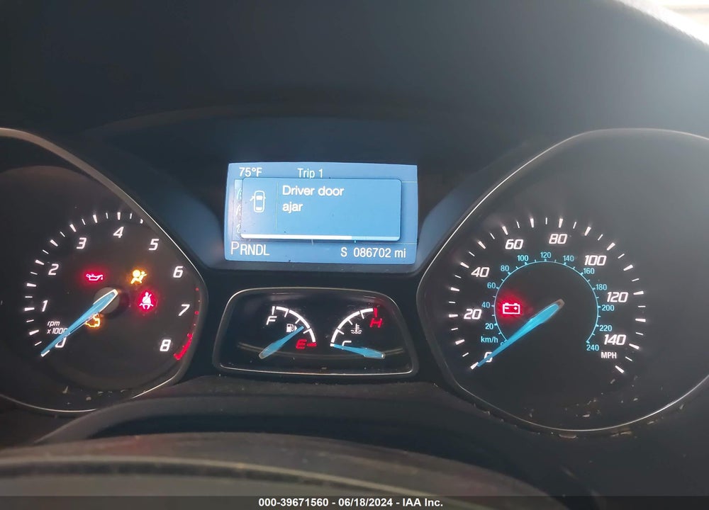 2014 FORD FOCUS SE VIN: 1FADP3K25EL461252