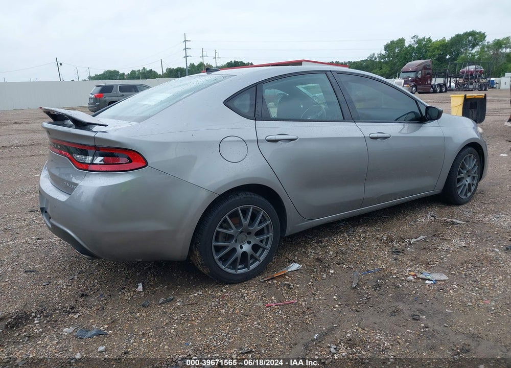 2015 DODGE DART SXT VIN: 1C3CDFBB3FD375096