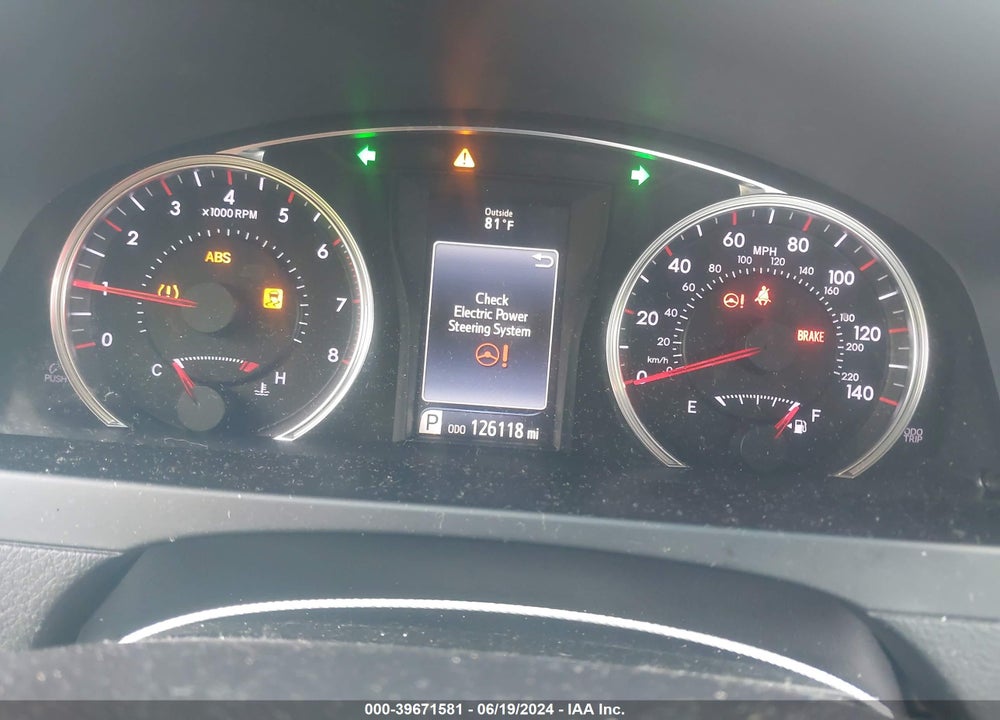 2016 TOYOTA CAMRY SE VIN: 4T1BF1FK5GU203745