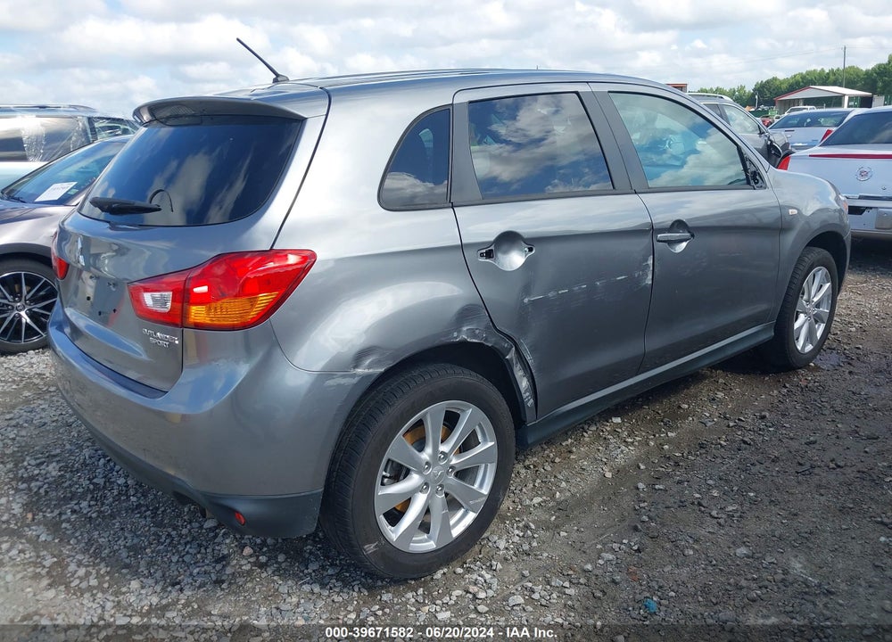 2015 MITSUBISHI OUTLANDER SPORT ES VIN: 4A4AP3AU2FE041673