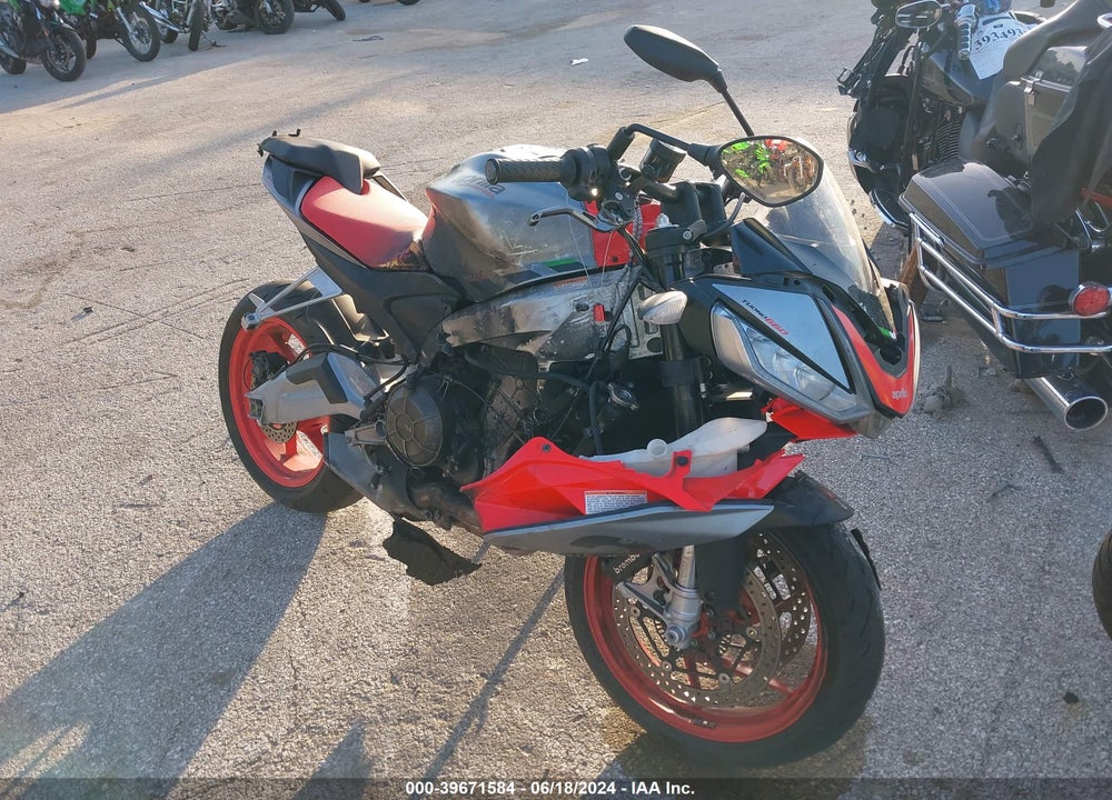 2022 APRILIA TUONO 660 VIN: ZD4KSUL03NS000046