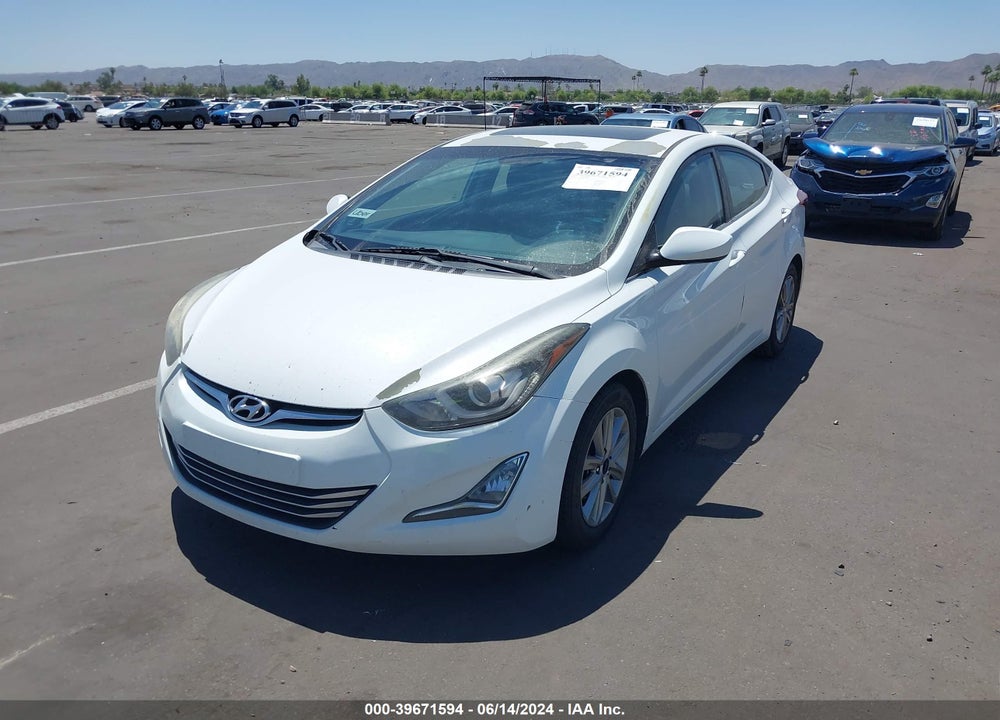 2015 HYUNDAI ELANTRA SE VIN: 5NPDH4AE9FH634463