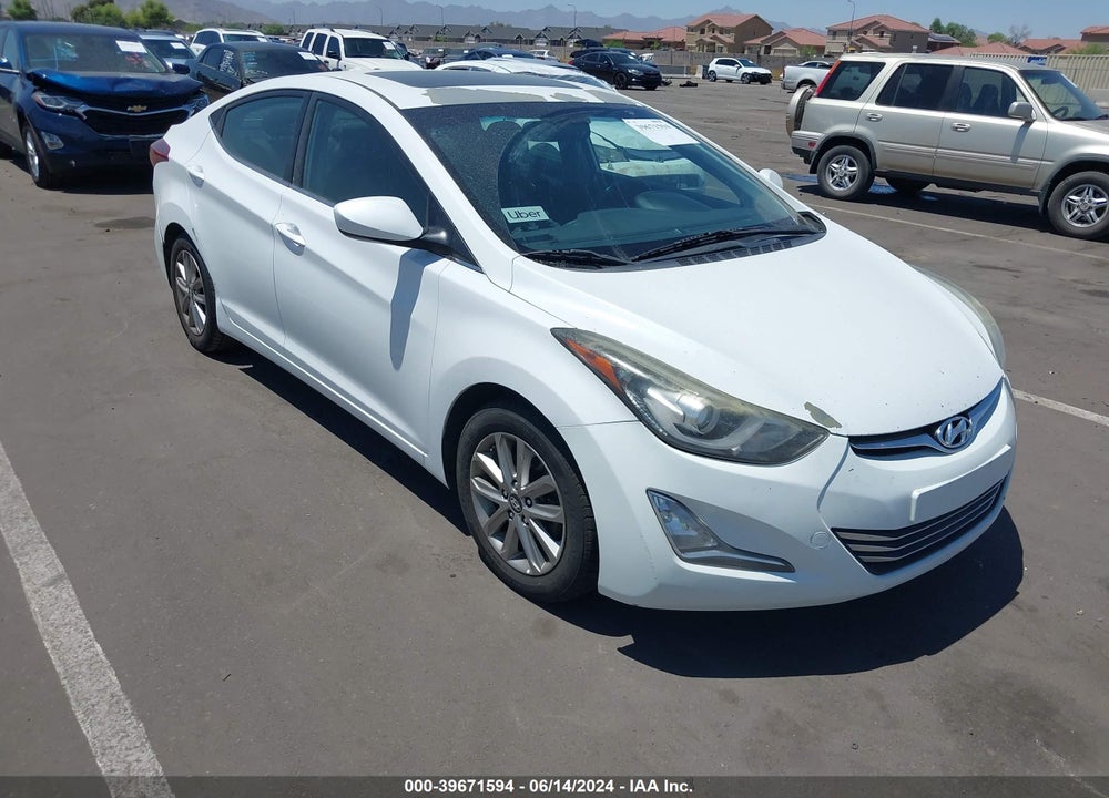 2015 HYUNDAI ELANTRA SE VIN: 5NPDH4AE9FH634463