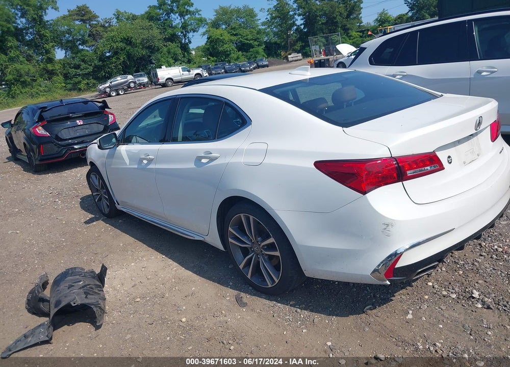 2020 ACURA TLX TECH PACKAGE VIN: 19UUB3F45LA003709