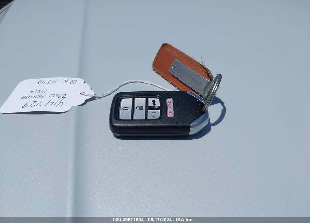 2020 HONDA CIVIC EX VIN: 2HGFC3B34LH351196