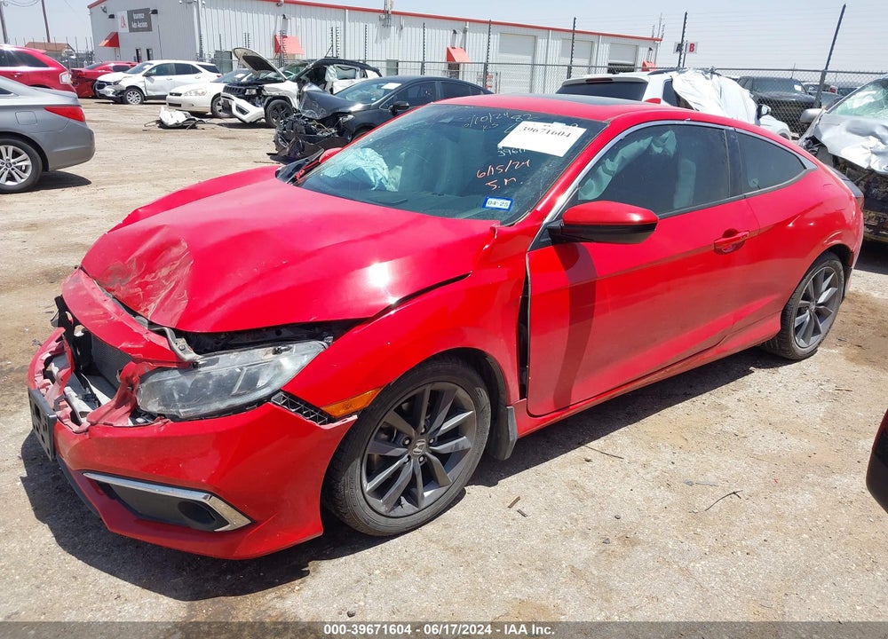 2020 HONDA CIVIC EX VIN: 2HGFC3B34LH351196