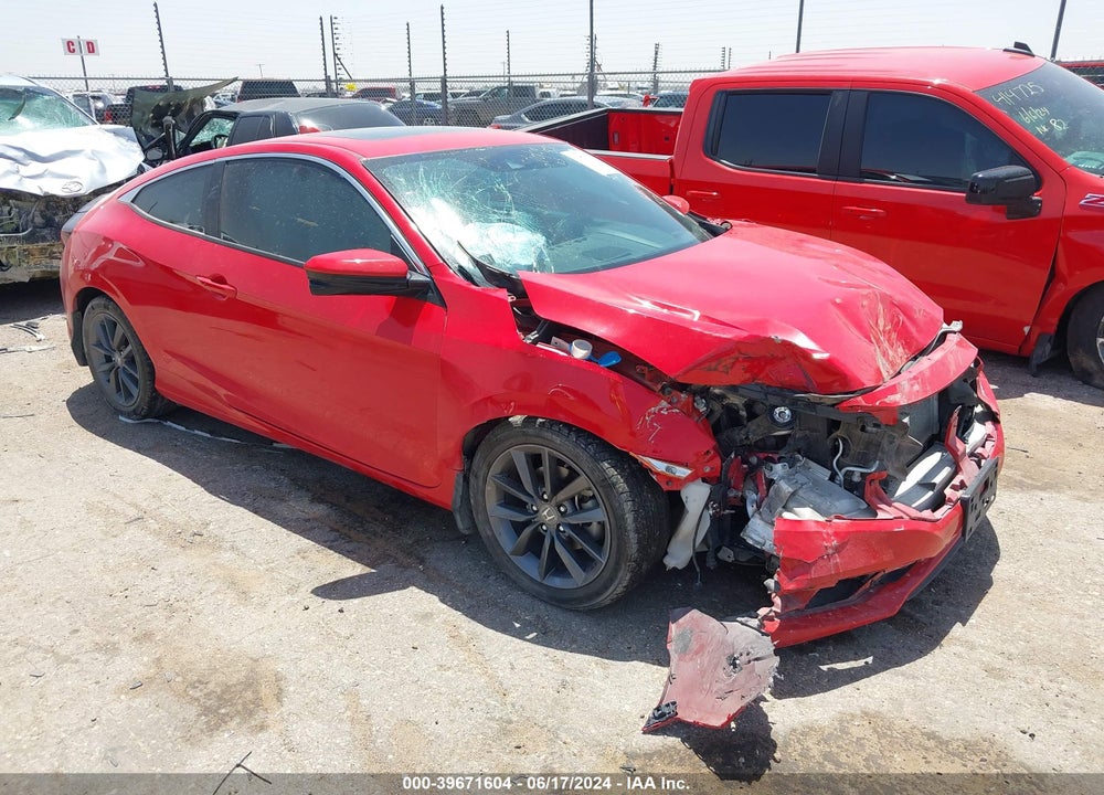 2020 HONDA CIVIC EX VIN: 2HGFC3B34LH351196