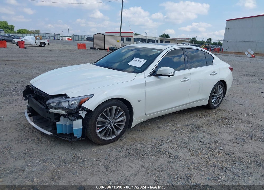 2018 INFINITI Q50 3.0T LUXE VIN: JN1EV7AP9JM360120