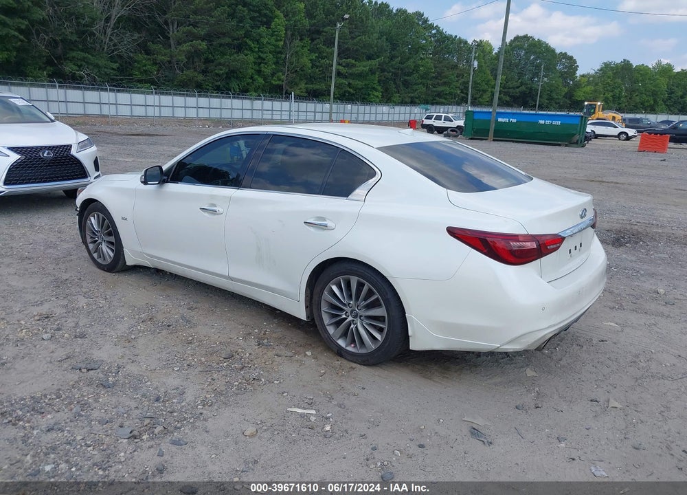 2018 INFINITI Q50 3.0T LUXE VIN: JN1EV7AP9JM360120