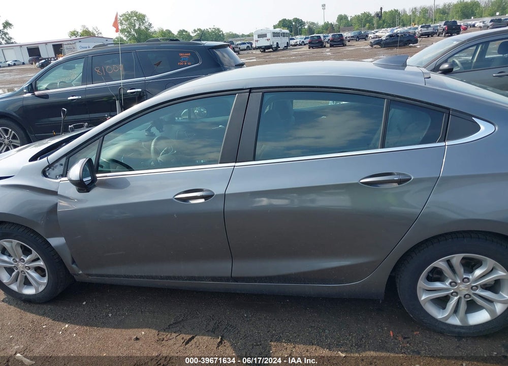 2019 CHEVROLET CRUZE LT VIN: 1G1BE5SM3K7139341