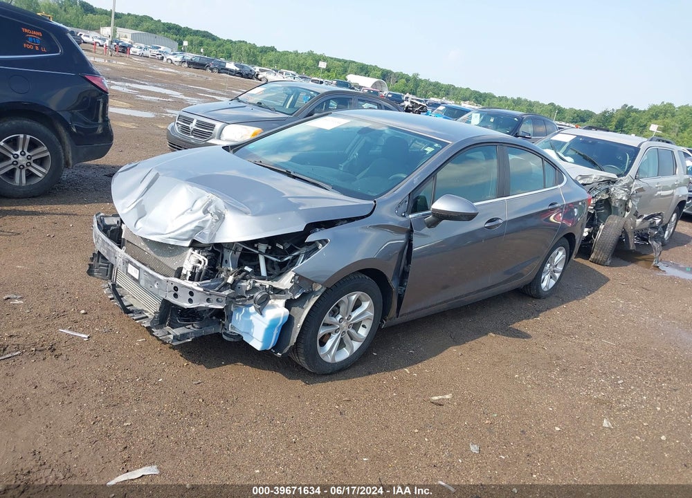 2019 CHEVROLET CRUZE LT VIN: 1G1BE5SM3K7139341