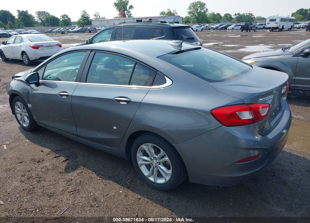 2019 CHEVROLET CRUZE LT VIN: 1G1BE5SM3K7139341