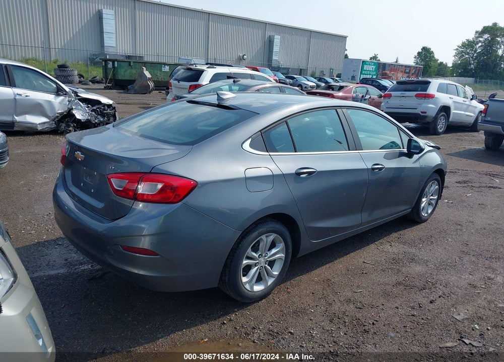 2019 CHEVROLET CRUZE LT VIN: 1G1BE5SM3K7139341
