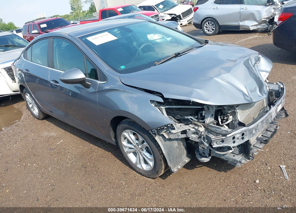 2019 CHEVROLET CRUZE LT VIN: 1G1BE5SM3K7139341