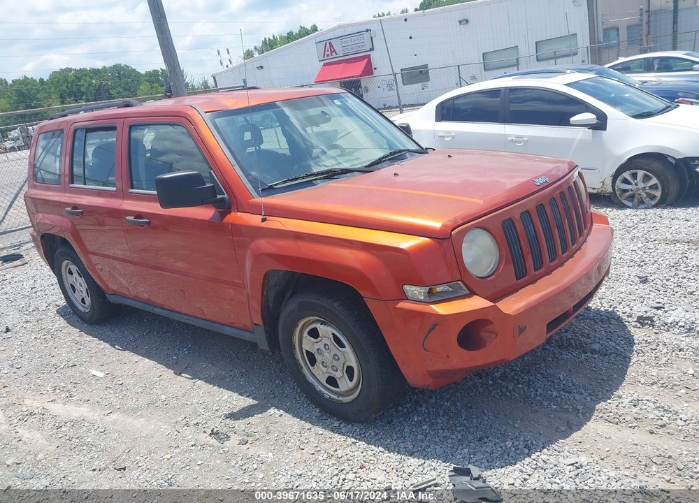 2008 JEEP PATRIOT SPORT VIN: 1J8FT28W18D760943