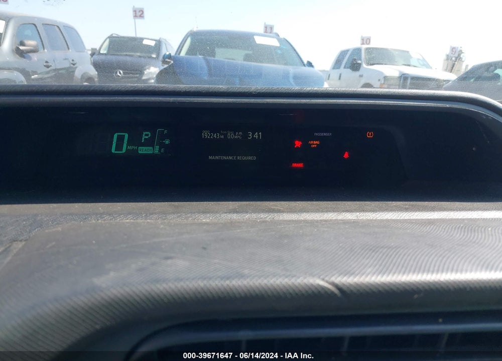 2013 TOYOTA PRIUS C VIN: JTDKDTB35D1546895