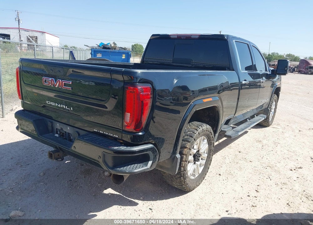 2020 GMC SIERRA 2500HD 4WD  LONG BED DENALI/4WD  STANDARD BED DENALI VIN: 1GT19REY7LF323461