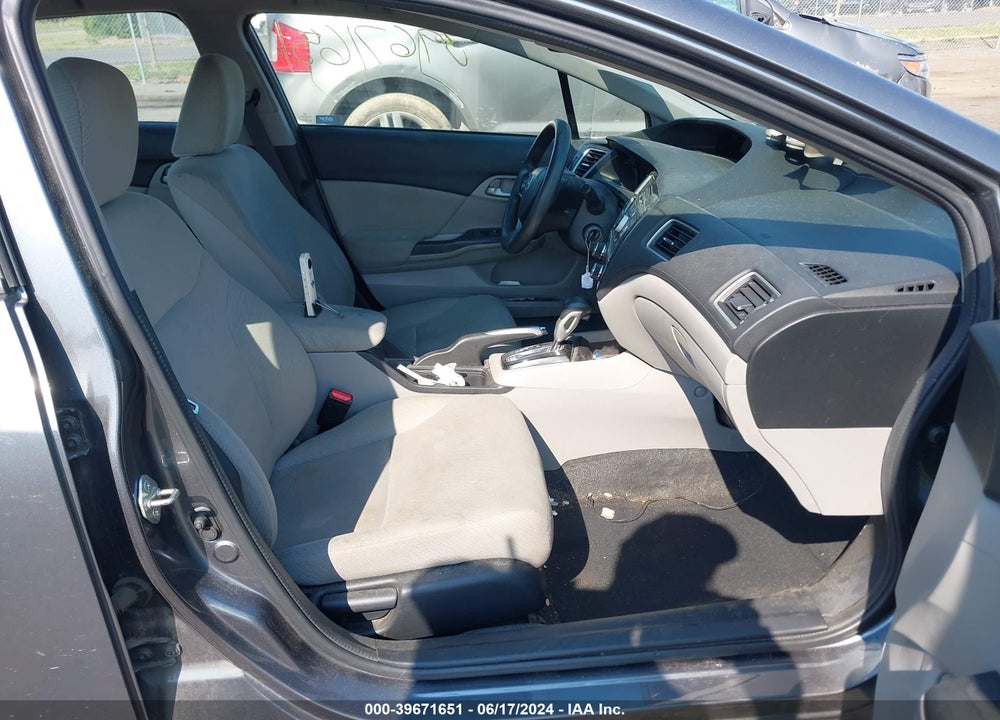 2013 HONDA CIVIC LX VIN: 19XFB2F5XDE201243