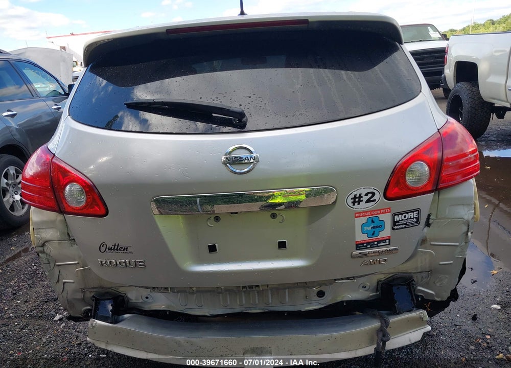 2013 NISSAN ROGUE S VIN: JN8AS5MV6DW616293