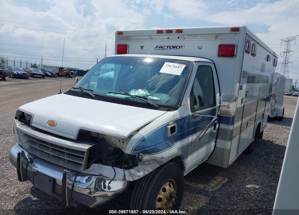 1992 FORD ECONOLINE VIN: 1FDKE30M2NHB47956