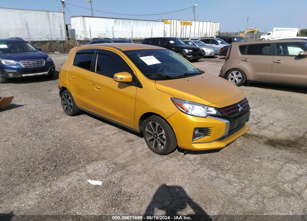 2021 MITSUBISHI MIRAGE SE VIN: ML32AWHJ4MH007355