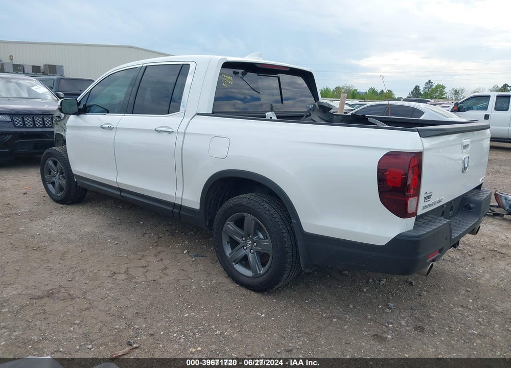 2023 HONDA RIDGELINE RTL-E VIN: 5FPYK3F75PB020881