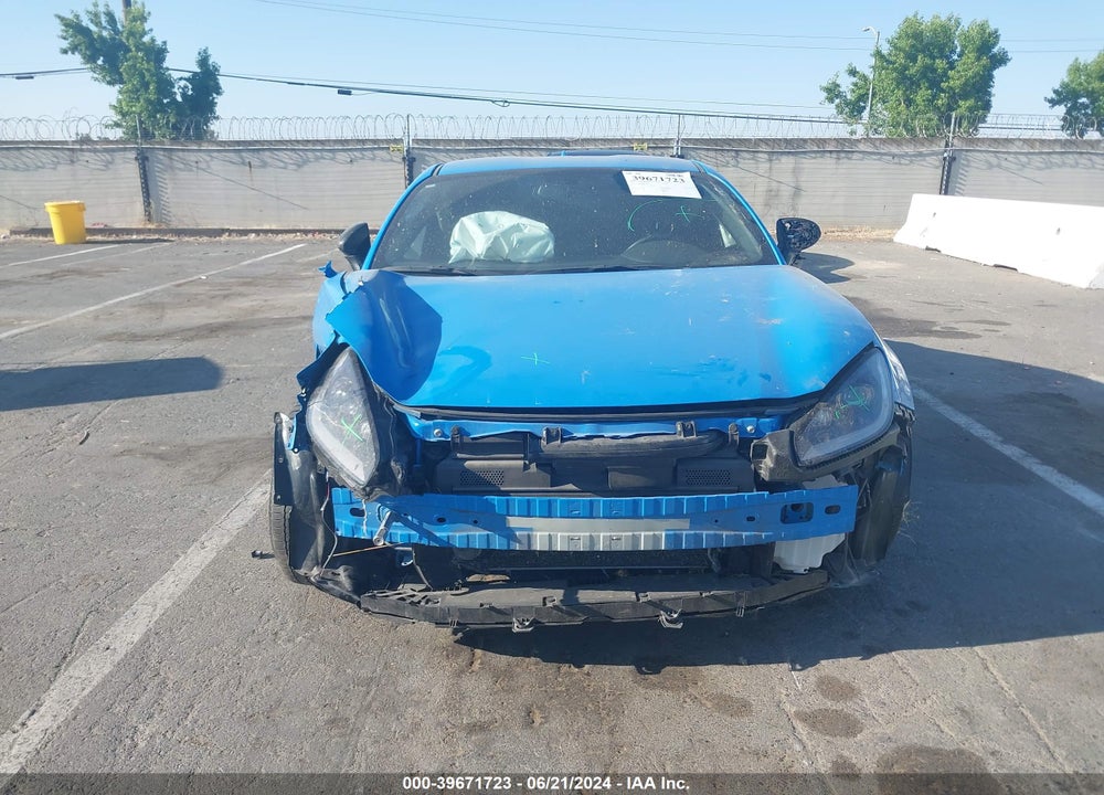 2022 TOYOTA GR86 VIN: JF1ZNBC14N8750427