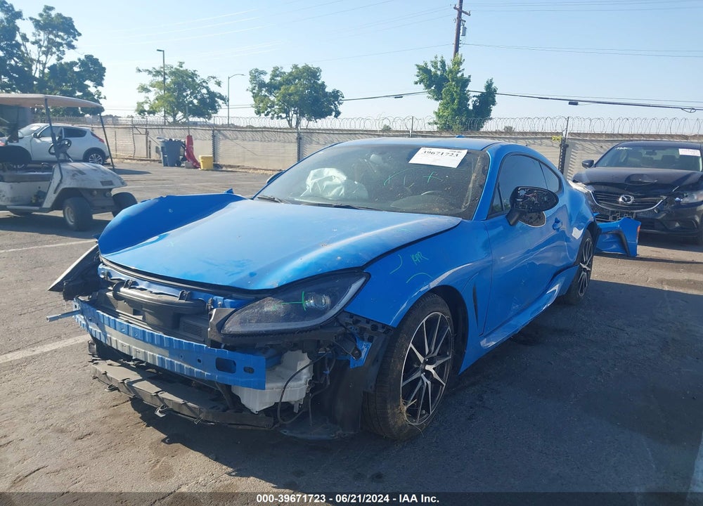 2022 TOYOTA GR86 VIN: JF1ZNBC14N8750427