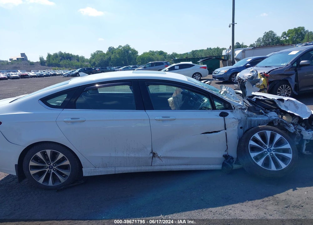 2019 FORD FUSION SE VIN: 3FA6P0T98KR212394