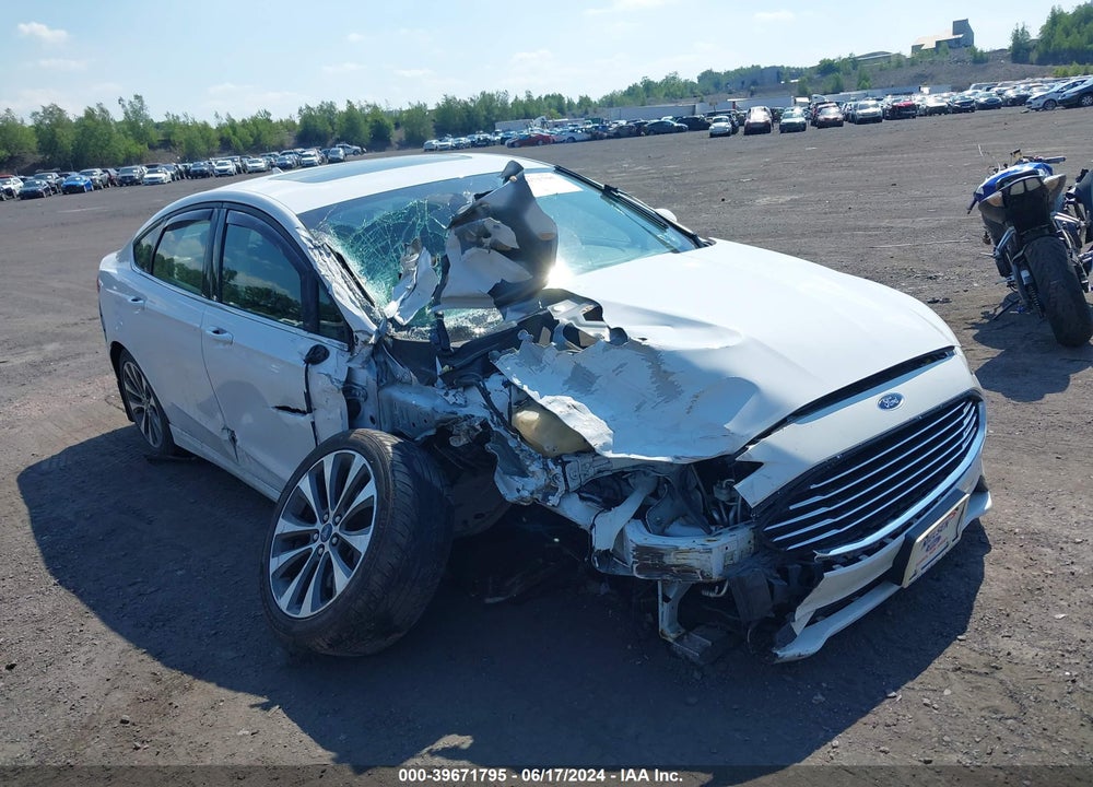 2019 FORD FUSION SE VIN: 3FA6P0T98KR212394