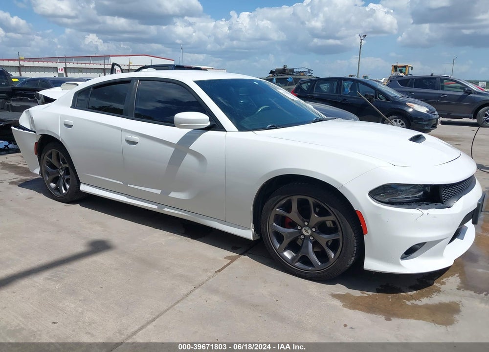 2019 DODGE CHARGER GT RWD VIN: 2C3CDXHG0KH512906