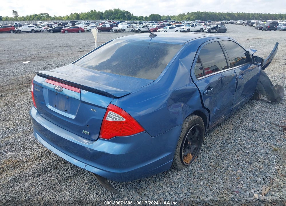 2010 FORD FUSION SE VIN: 3FAHP0HG3AR367479
