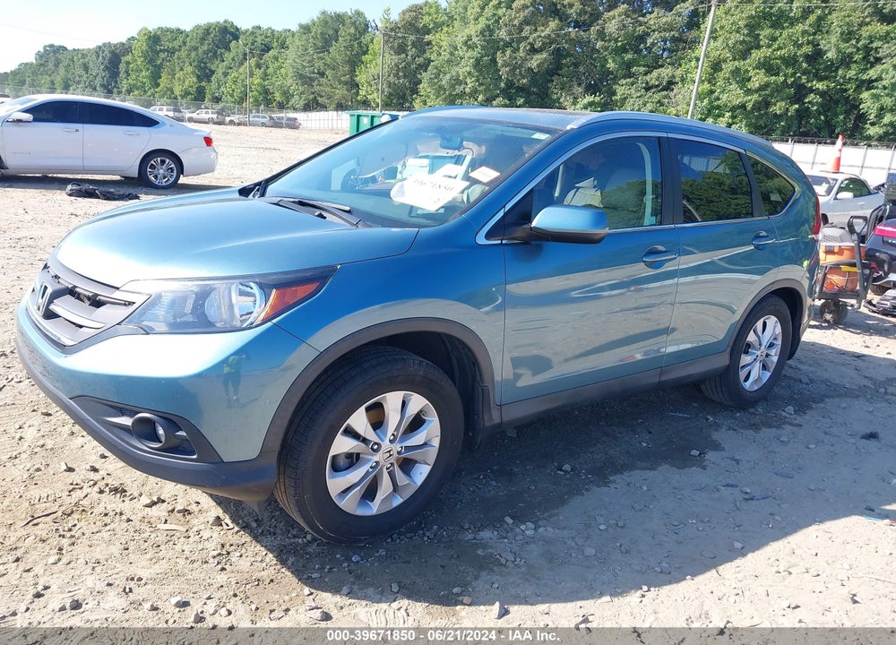 2013 HONDA CR-V EX-L VIN: 2HKRM3H74DH523402