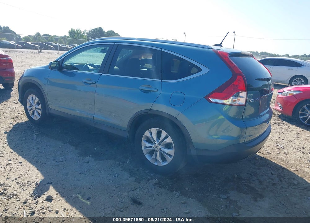 2013 HONDA CR-V EX-L VIN: 2HKRM3H74DH523402