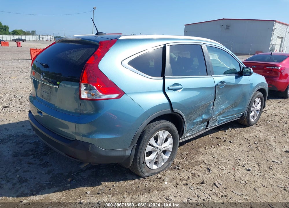 2013 HONDA CR-V EX-L VIN: 2HKRM3H74DH523402