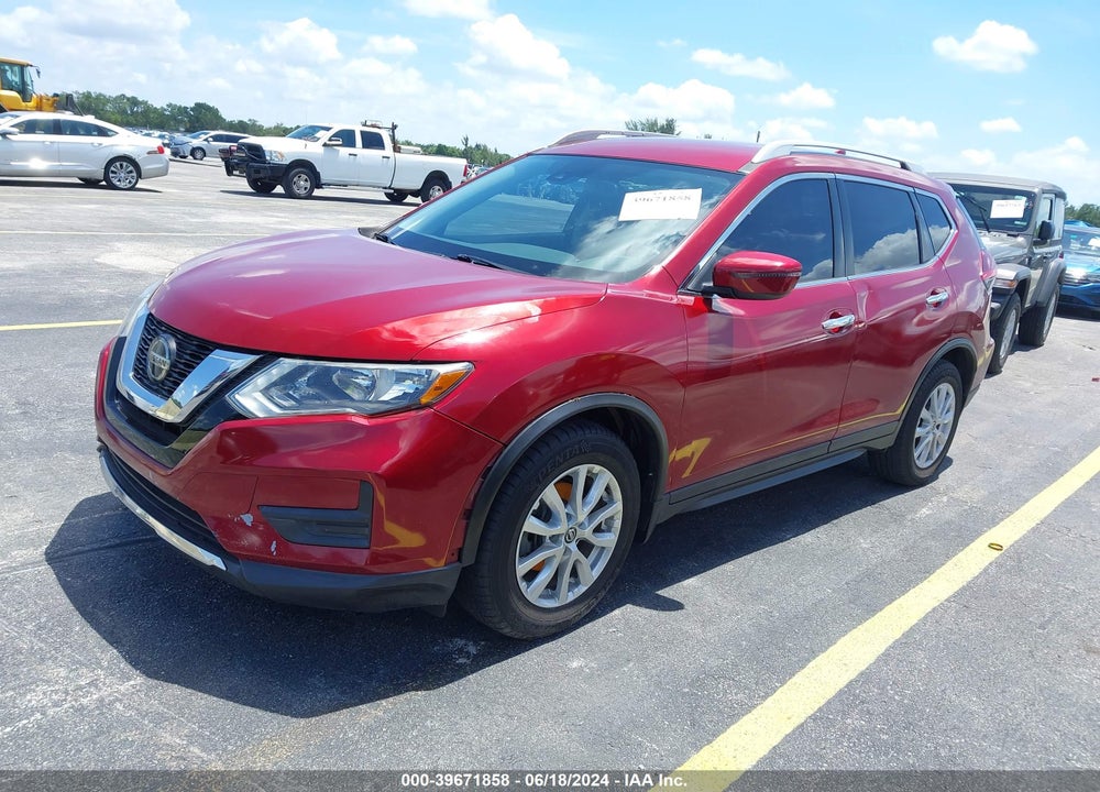 2019 NISSAN ROGUE SV VIN: 5N1AT2MTXKC705560