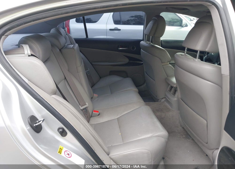 2007 LEXUS GS 350 VIN: JTHBE96S970009294