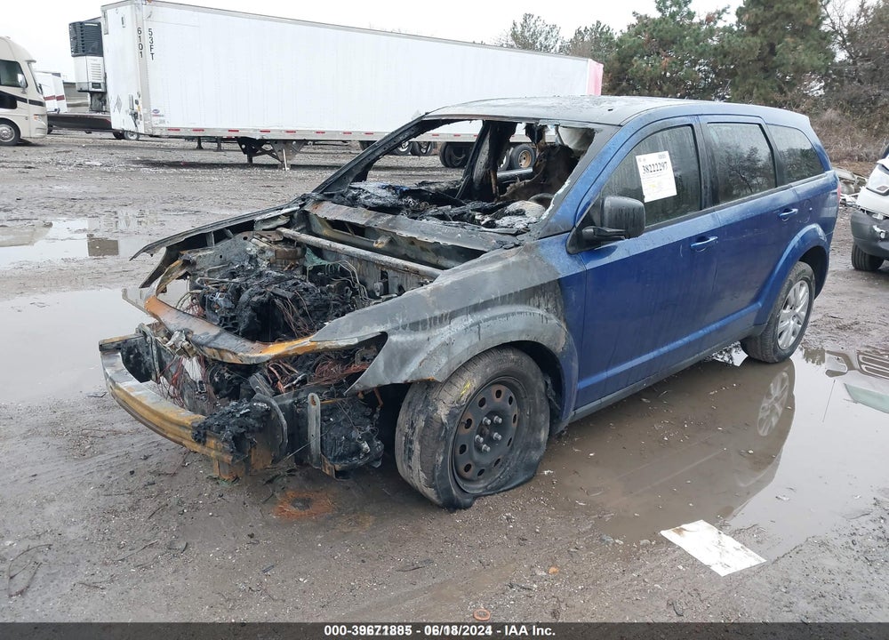 2015 DODGE JOURNEY VIN: 3C4PDCAB5FT614400