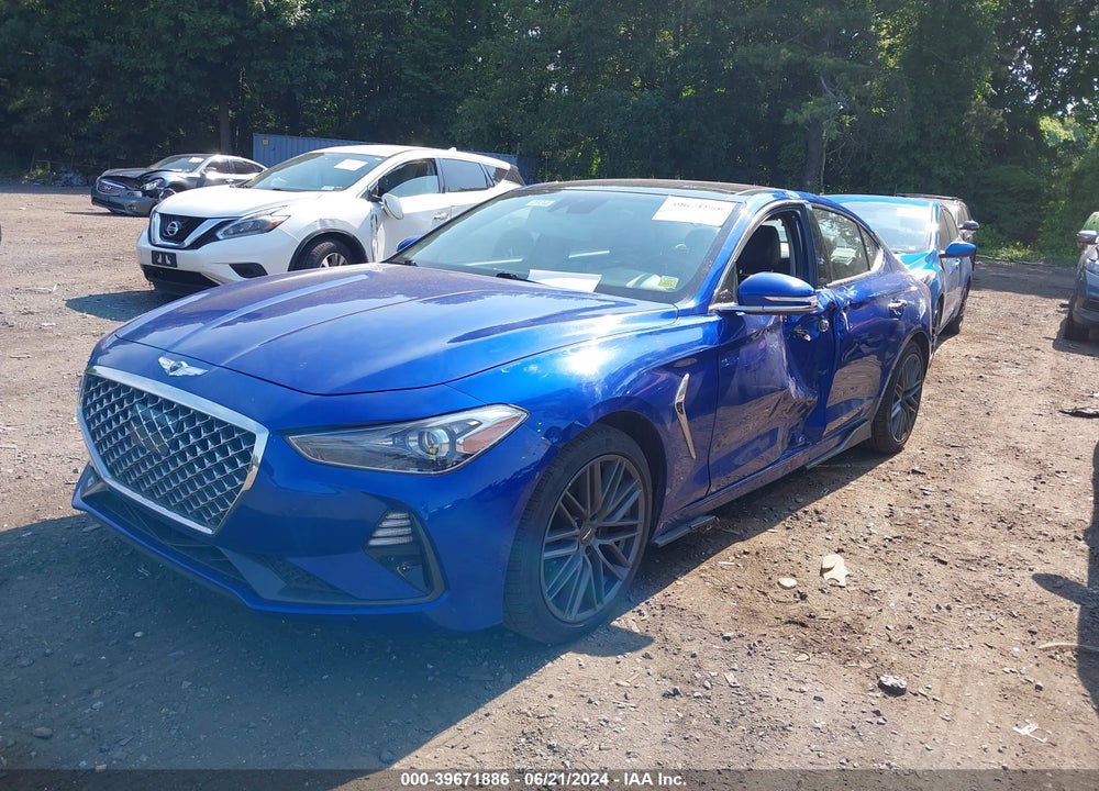 2019 GENESIS G70 2.0T ADVANCED VIN: KMTG34LA6KU015536