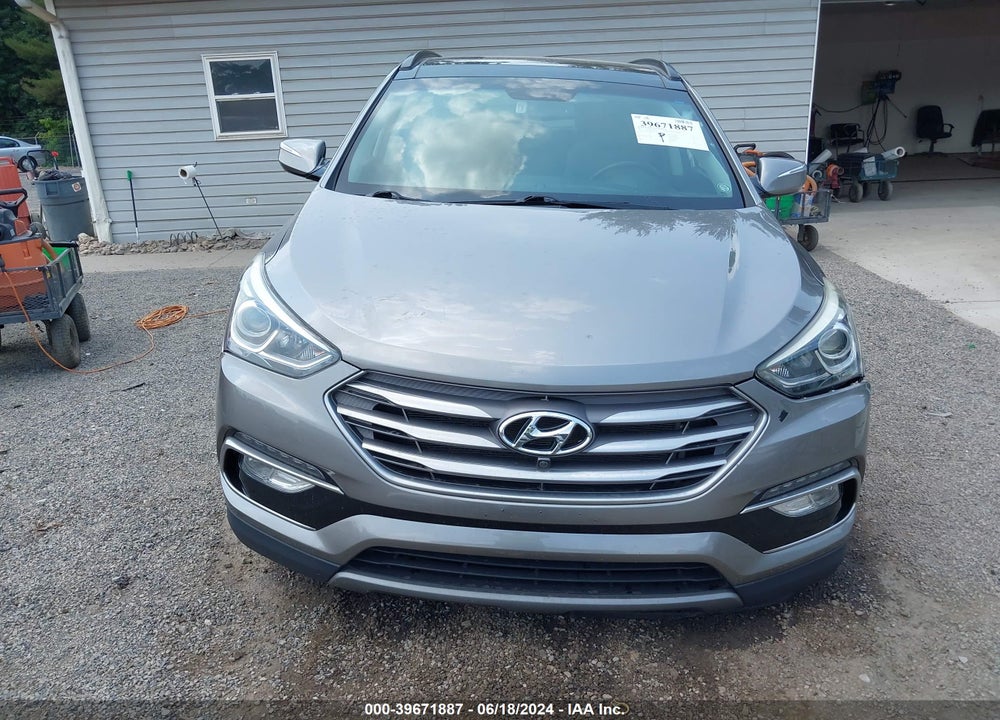 2017 HYUNDAI SANTA FE SPORT 2.4L VIN: 5XYZU3LB6HG445181