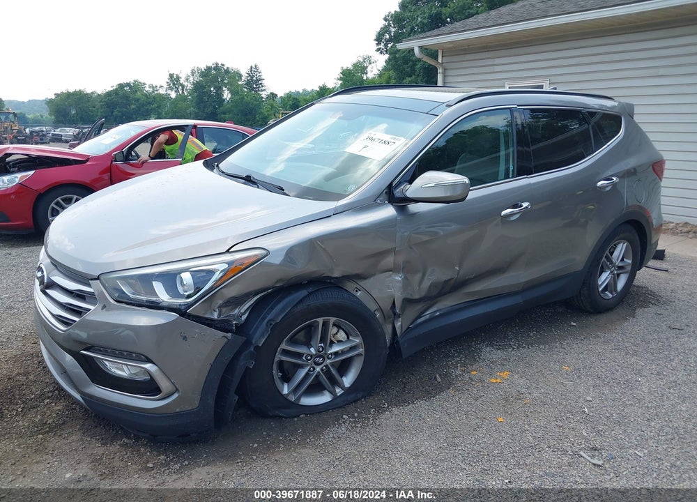 2017 HYUNDAI SANTA FE SPORT 2.4L VIN: 5XYZU3LB6HG445181