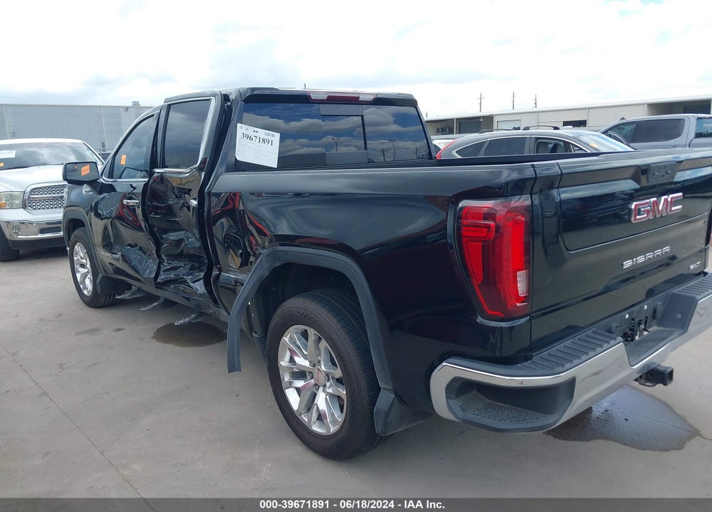 2021 GMC SIERRA 1500 2WD SHORT BOX SLT VIN: 3GTP8DED2MG414005