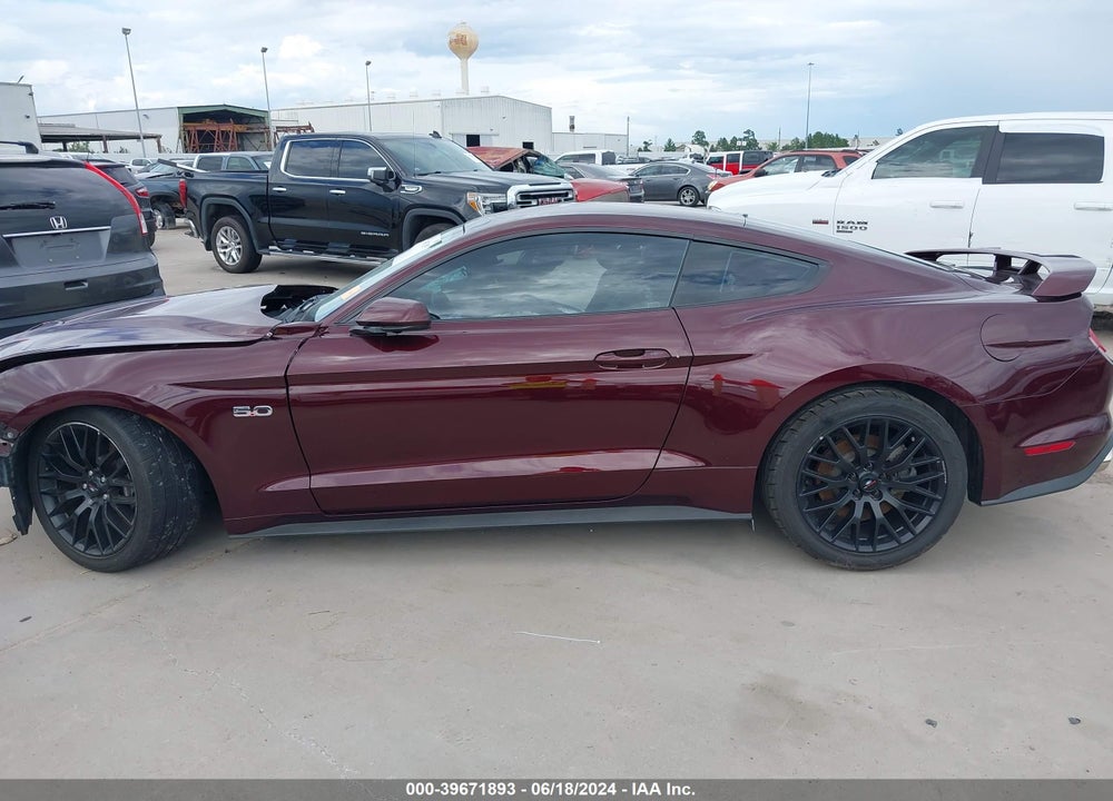 2018 FORD MUSTANG GT VIN: 1FA6P8CF6J5122473