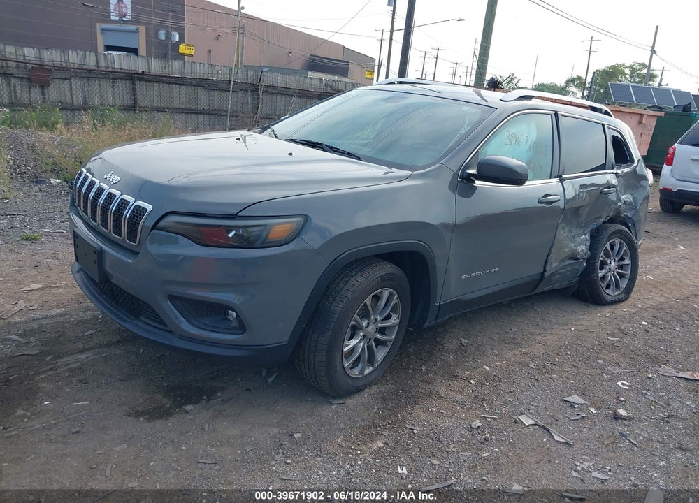 2019 JEEP CHEROKEE LATITUDE PLUS 4X4 VIN: 1C4PJMLB8KD390955
