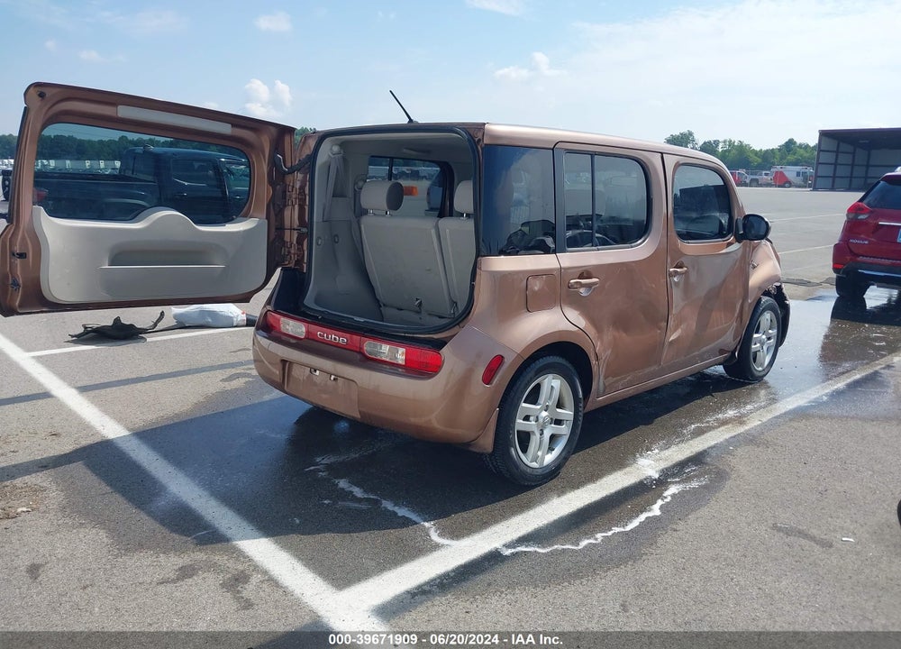 2012 NISSAN CUBE 1.8 SL VIN: JN8AZ2KRXCT253285