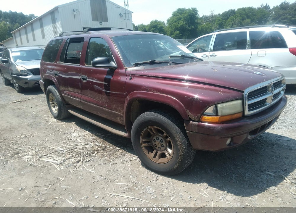 2002 DODGE DURANGO SLT VIN: 1B4HS48N32F195805