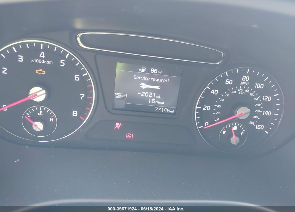 2019 KIA SORENTO 3.3L LX VIN: 5XYPG4A59KG494996