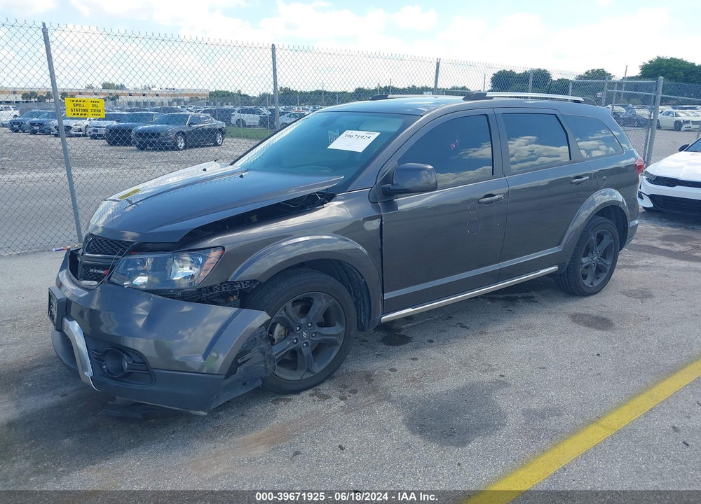 2020 DODGE JOURNEY VIN: 3C4PDCGB0LT268467