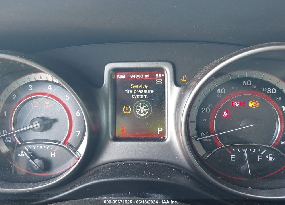 2020 DODGE JOURNEY VIN: 3C4PDCGB0LT268467